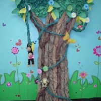 sanat etkınlığı ,boyama çalişması ,artık materyal (235)