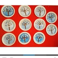 sanat etkınlığı ,boyama çalişması ,artık materyal (241)