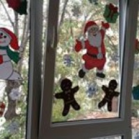 sanat etkınlığı ,boyama çalişması ,artık materyal (243)