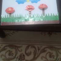 sanat etkınlığı ,boyama çalişması ,artık materyal (270)