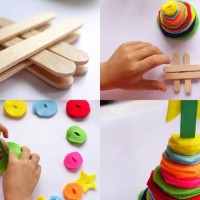 sanat etkınlığı ,boyama çalişması ,artık materyal (304)