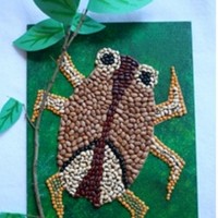 sanat etkınlığı ,boyama çalişması ,artık materyal (348)