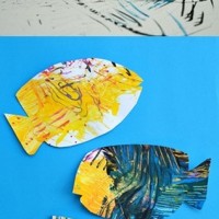 sanat etkınlığı ,boyama çalişması ,artık materyal (369)