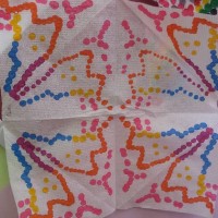 sanat etkınlığı ,boyama çalişması ,artık materyal (40)