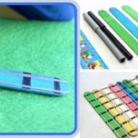 sanat etkınlığı ,boyama çalişması ,artık materyal (449)