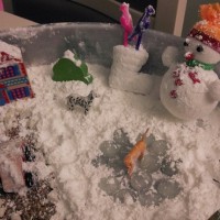 sanat etkınlığı ,boyama çalişması ,artık materyal (505)