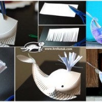 sanat etkınlığı ,boyama çalişması ,artık materyal (543)