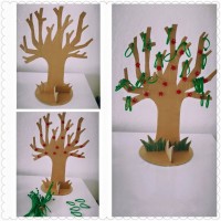 sanat etkınlığı ,boyama çalişması ,artık materyal (551)