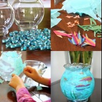 sanat etkınlığı ,boyama çalişması ,artık materyal (558)