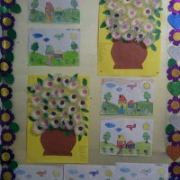 sanat etkınlığı ,boyama çalişması ,artık materyal (58)