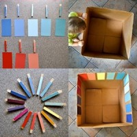 sanat etkınlığı ,boyama çalişması ,artık materyal (685)