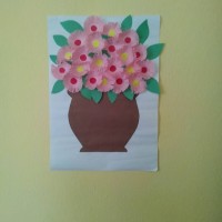 sanat etkınlığı ,boyama çalişması ,artık materyal (70)