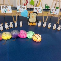 sanat etkınlıgı,artık materyal, (253)