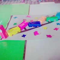 sanat etkınlıgı,artık materyal, (308)