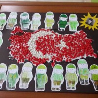 sanat etkınlıgı,artık materyal, (33)