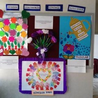 sanat etkınlıgı,artık materyal, (52)