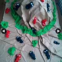 sanat etkınlıgı,artık materyal, (539)