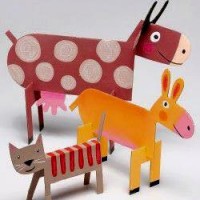 sanat etkınlıgı,artık materyal, (72)