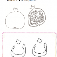 arapça-nun-harfi-boyama