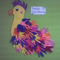 Artık Materyaller,Proje Çalişması, Sınıf Süsleme ,Kapı Süsü, Sayı Birleştirme,Arı Çalişması ,Balık  ,Kuş ,Baykuş,Maymun ,Kurbağa  Çalişması(1699)