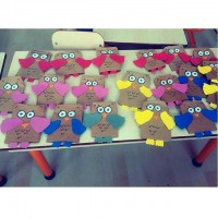 Artık Materyaller,Proje Çalişması, Sınıf Süsleme ,Kapı Süsü, Sayı Birleştirme,Arı Çalişması ,Balık  ,Kuş ,Baykuş,Maymun ,Kurbağa  Çalişması(1858)