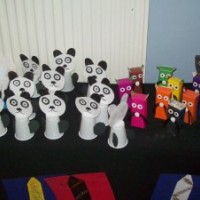 Artık Materyaller,Proje Çalişması, Sınıf Süsleme ,Kapı Süsü, Sayı Birleştirme,Arı Çalişması ,Balık  ,Kuş ,Baykuş,Maymun ,Kurbağa  Çalişması(1880)