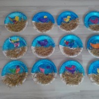 Artık Materyaller,Proje Çalişması, Sınıf Süsleme ,Kapı Süsü, Sayı Birleştirme,Arı Çalişması ,Balık  ,Kuş ,Baykuş,Maymun ,Kurbağa  Çalişması(1896)