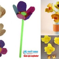 çiçek sanat etkinliği
