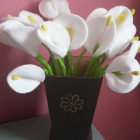 çiçek  sanat etkinliği