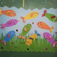 balık sanat etkinliği