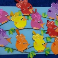 kuş sanat etkinliği