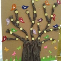 kuş sanat etkinliği