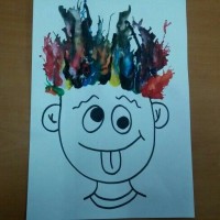 okul öncesinde boyma çalişması ve sanat etkinliği  (203)