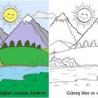 okul öncesinde boyma çalişması ve sanat etkinliği  (649)