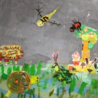 okul öncesinde boyma çalişması ve sanat etkinliği  (677)