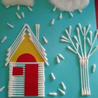 kulak çöpünden  artık materyal