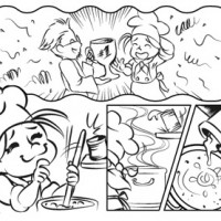 okul öncesinde sanat  etkınliği ve boyama çalışması (691)