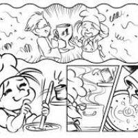 okul öncesinde sanat  etkınliği ve boyama çalışması (775)