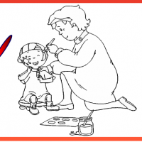 okul öncesinde sanat  etkınliği ve boyama çalışması (9)