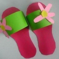 Okul Öncesinde Terlik Çalişması (2)