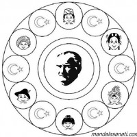 sanat etkinliği ve boyama sayfası (381)