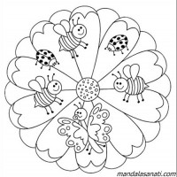 sanat etkinliği ve boyama sayfası (384)