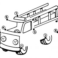 sanat etkinliği ve boyama sayfası (419)