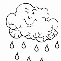 Yağmur-Bulutu-Boyama-sayfaları