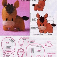 keçeden_hayvanlar_kalıpları_eşek