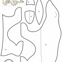 keçeden_hayvanlar_kalıpları_kutup_ayısı