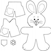 keçeden_hayvanlar_kalıpları_tavşan