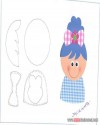  Kız Bebek Kalıbı