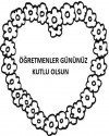 Öğretmenler Günü boyama  (1)