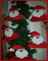 ağaç süsü noel baba